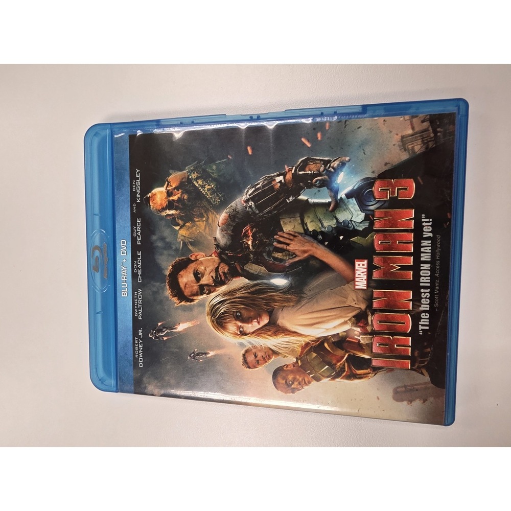 Iron Man 3‎ (Blu-ray/DVD, 2013, 2-Disc Set)